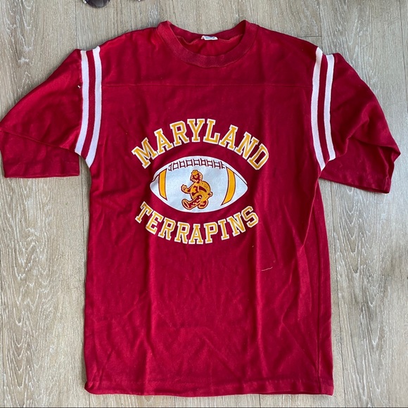 🐢Retro 70'sUniversity of Maryland Stadium Sweater - Picture 8 of 8